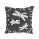 Trans Ocean Pillow Frontporch Animal 100% Polyester Hand Tufted 2048